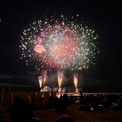 常滑りんくうビーチサンセット花火指定席